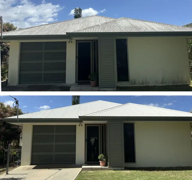 Metal roof cleaned on the Gold Coast in Southport, Gold Coast