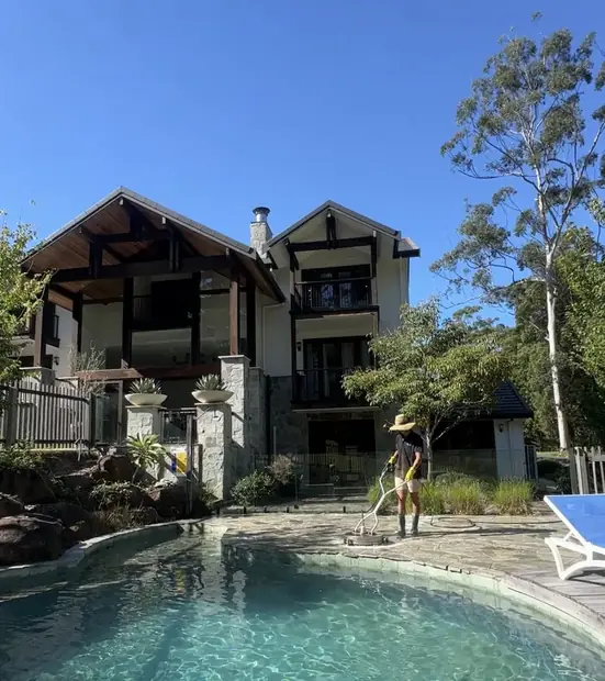 Outdoor surface pressure cleaned in Tallebudgera, Gold Coast